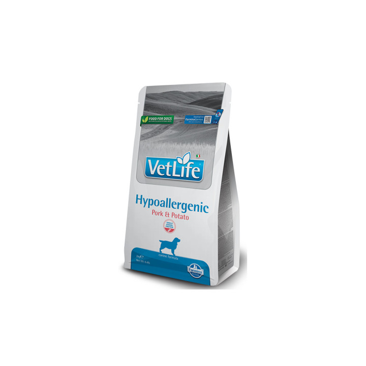 Farmina vet life cane hypoallergenic maiale & patate 12 kg
