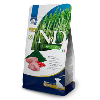 Farmina n&d spirulina puppy mini agnello 7 kg