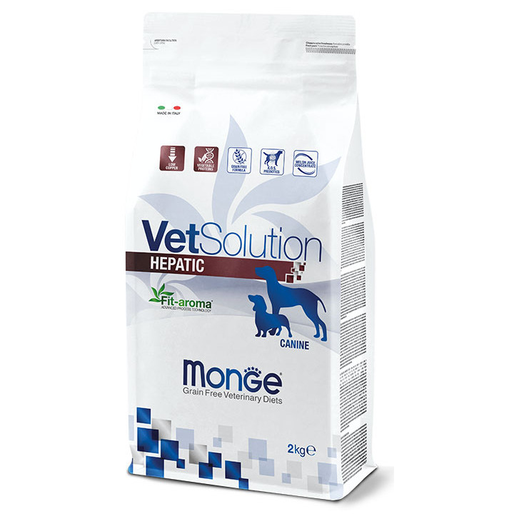 Monge vetsolution cane hepatic 2 kg
