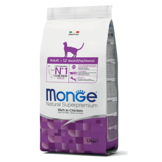 Monge Natural Superpremium Adult Ricco in Pollo 1,5 kg