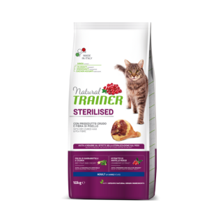 Natural Trainer Adult Sterilised con Prosciutto Crudo 10 kg