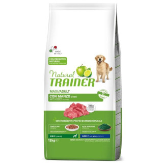 Natural Trainer Adult Maxi con Manzo e riso 12 kg