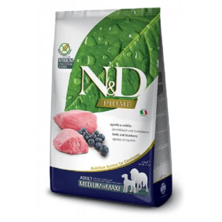Farmina N&D Prime Medium Maxi Agnello e Mirtillo Cani 2.5 kg