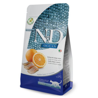 Farmina N&D Ocean per Gatti Adulti con Aringa e Arancia 300 gr