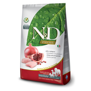 Farmina N&D Prime Cane Adult Medium Maxi con Pollo e Melograno da 12 Kg